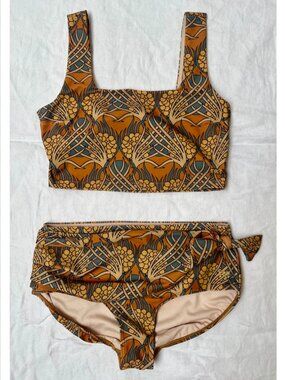 Albion Golden Hour Bikini (Size S) (Modern Flare of Classic Vintage Style)